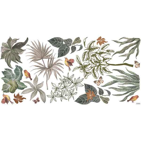 Lilipinso Orangutan Wall Sticker XL Indonesian Jungle