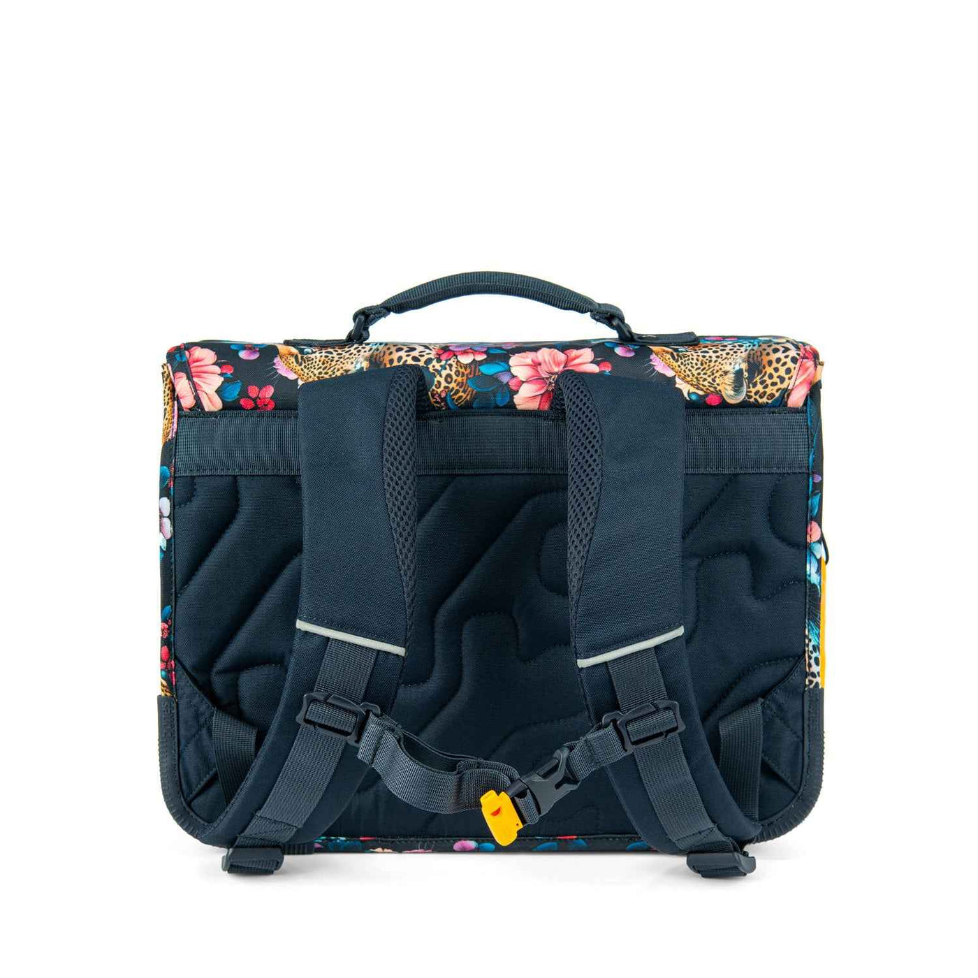Stones and Bones | Lily Book Bag - Floral Ambush Navy