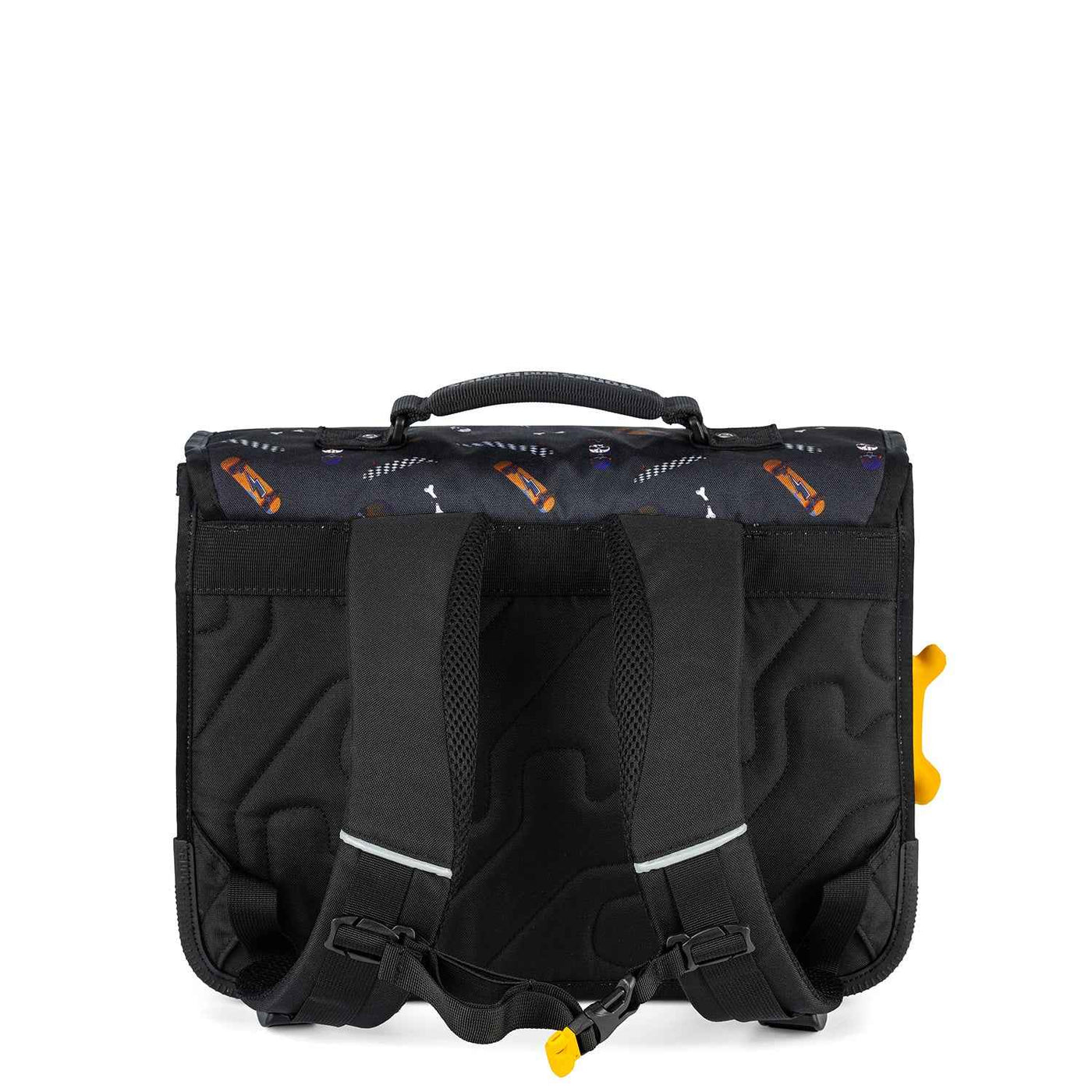 Stones and Bones | Lily Book Bag - Skate Rebel Black