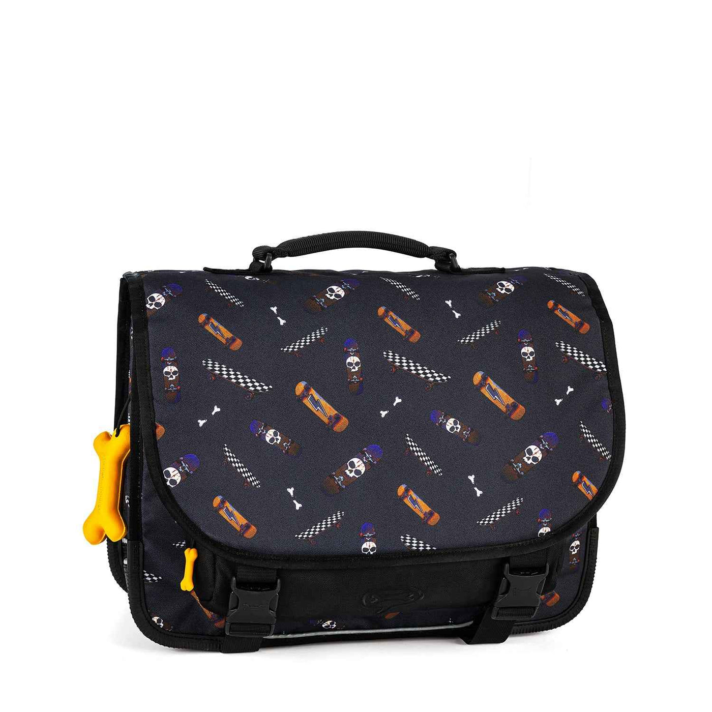 Stones and Bones | Lily Book Bag - Skate Rebel Black