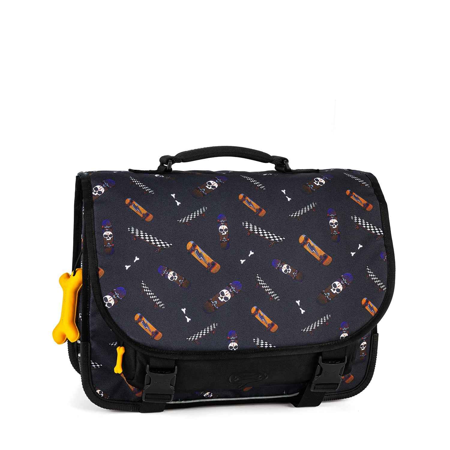 Stones and Bones | Lily Book Bag - Skate Rebel Black