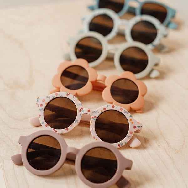 Little Dutch children's sunglasses Round Sailors Bay Blue