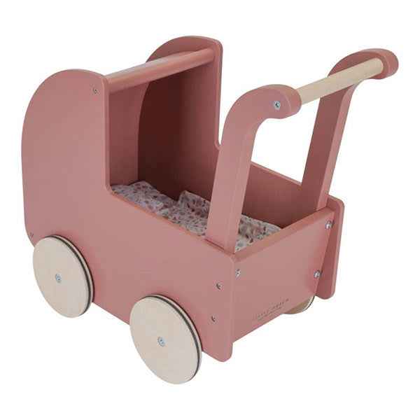 Little Dutch wooden doll pram