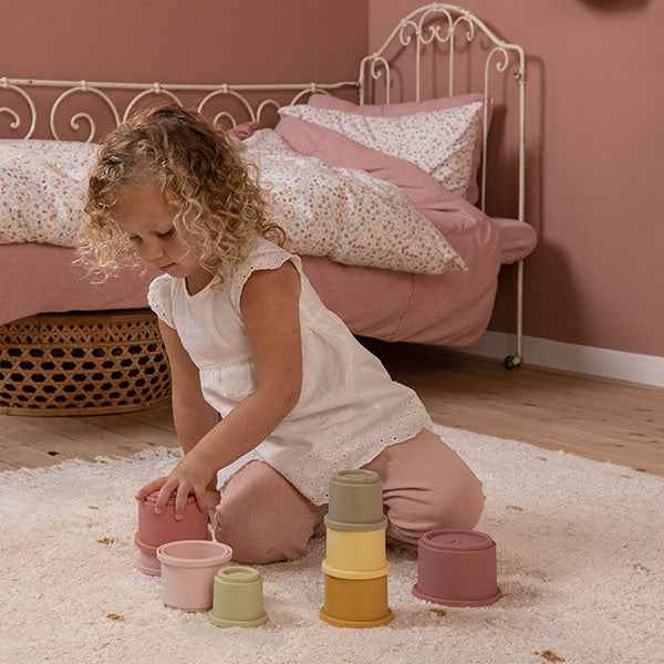Little Dutch Stacking Cups Pink