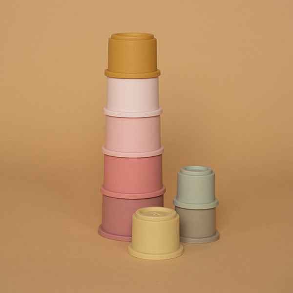 Little Dutch Stacking Cups Pink