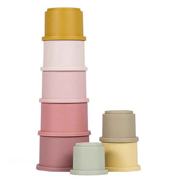Little Dutch Stacking Cups Pink