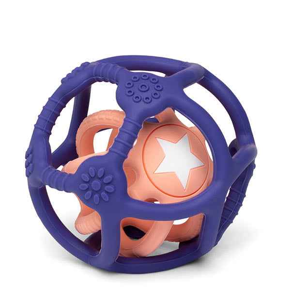 Little L - Set van 2 sensorische ballen - Roze en Blauw