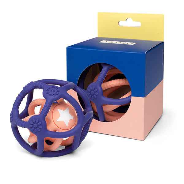 Little L - Set van 2 sensorische ballen - Roze en Blauw