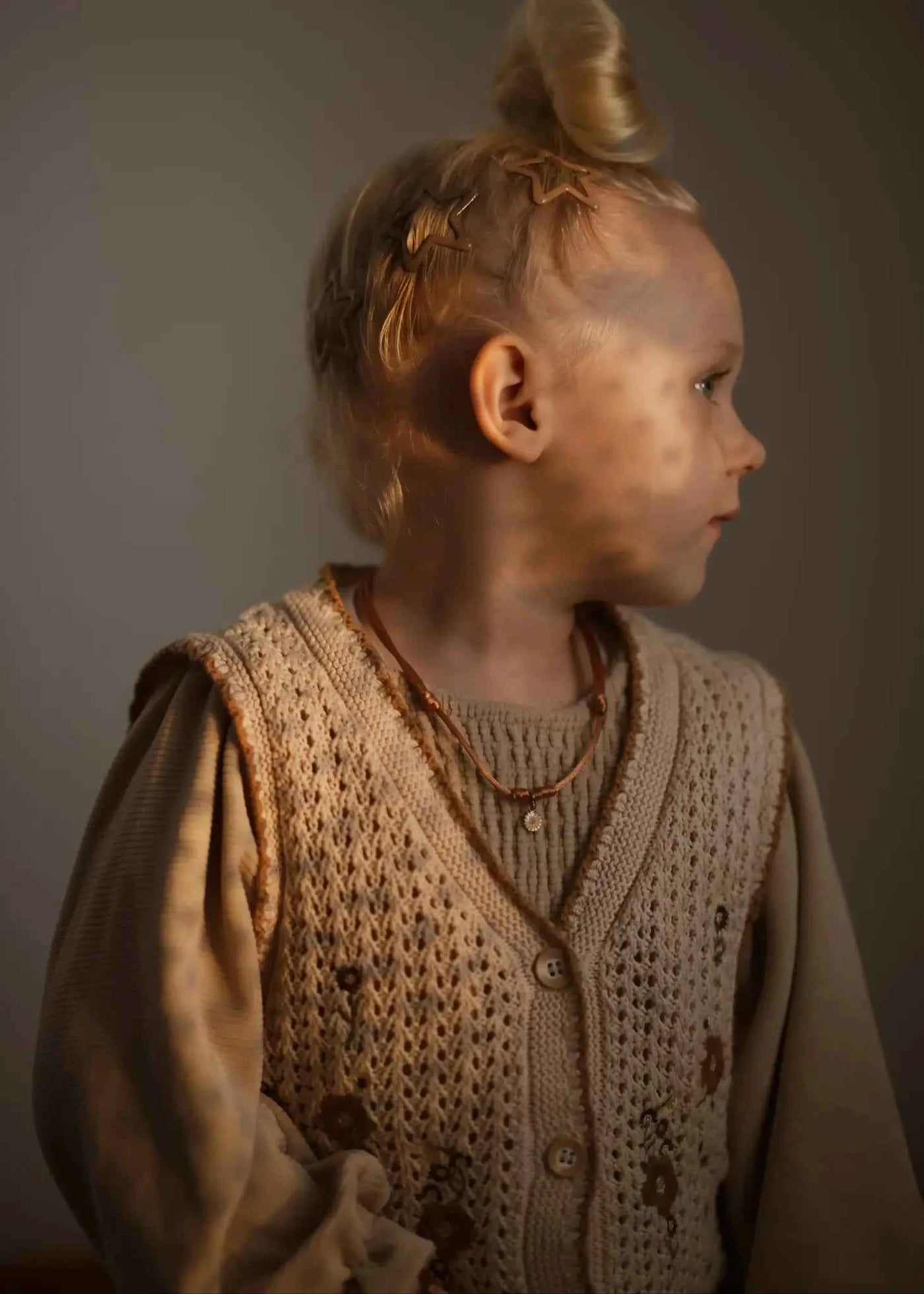 Mrs Ertha | Maak Mijn Ketting Rusted Ketting Voor 3 Bedeltjes