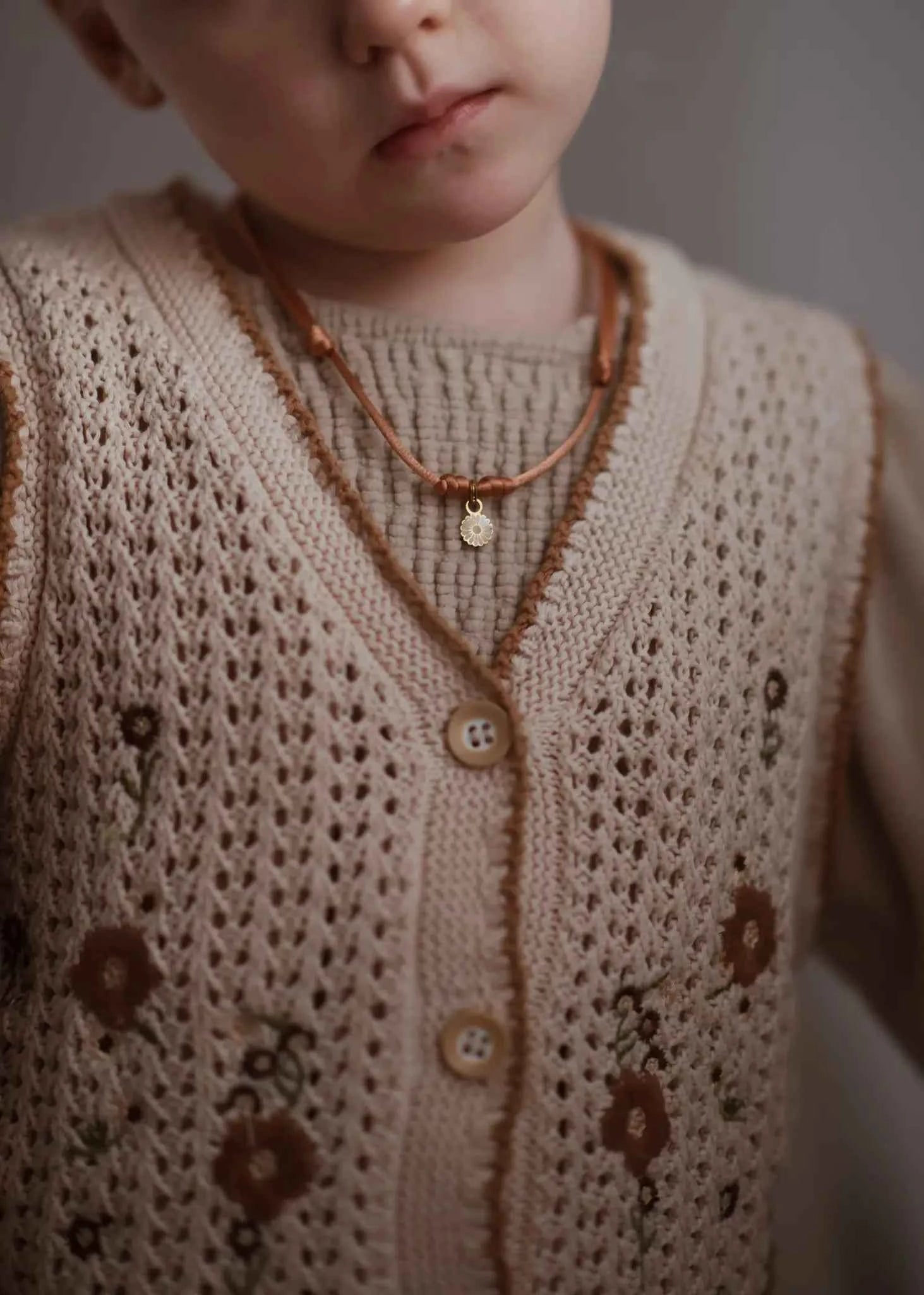 Mrs Ertha | Maak Mijn Ketting Rusted Ketting Voor 3 Bedeltjes