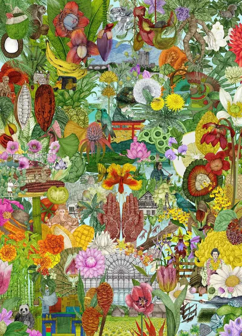 New Mags | Around the World in 50 Plants 1000-Piece Jigsaw Puzzle