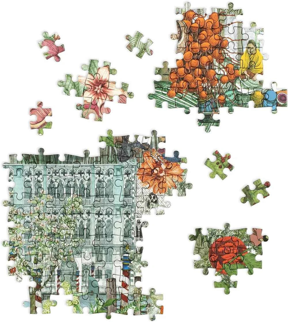 New Mags | Around the World in 50 Trees 1000-Piece Jigsaw Puzzle