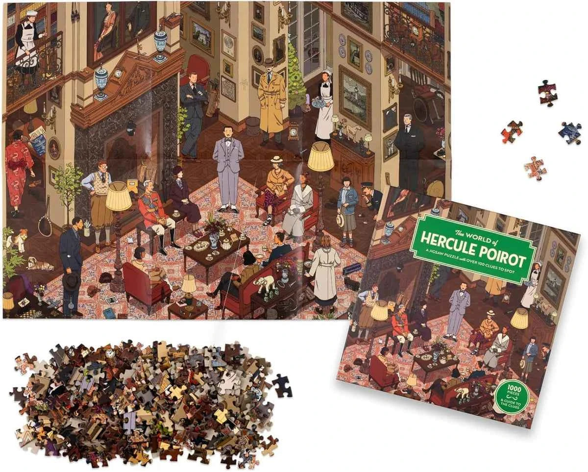 New Mags | Jigsaw Puzzle The World of Hercule Poirot 1000 Pieces
