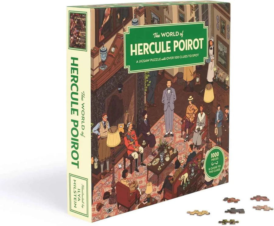 New Mags | Jigsaw Puzzle The World of Hercule Poirot 1000 Pieces