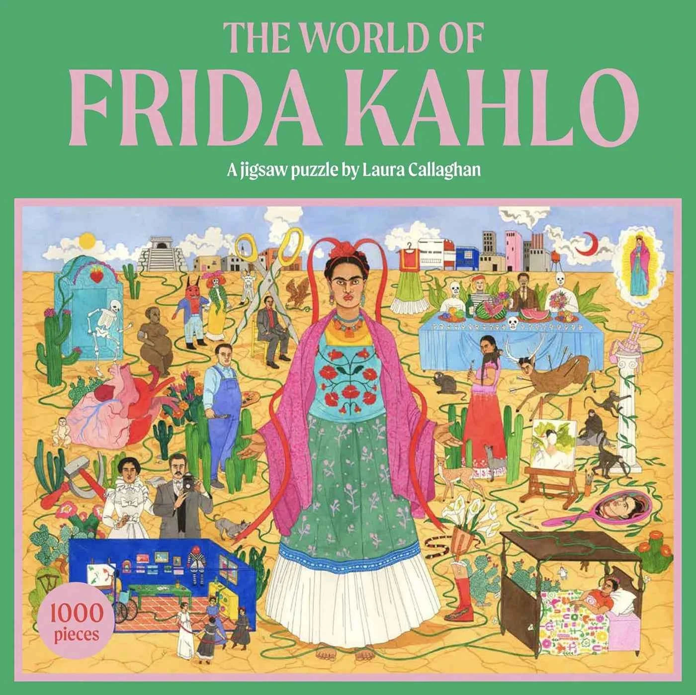 New Mags | The World of Frida Kahlo 1000-Piece Jigsaw Puzzle
