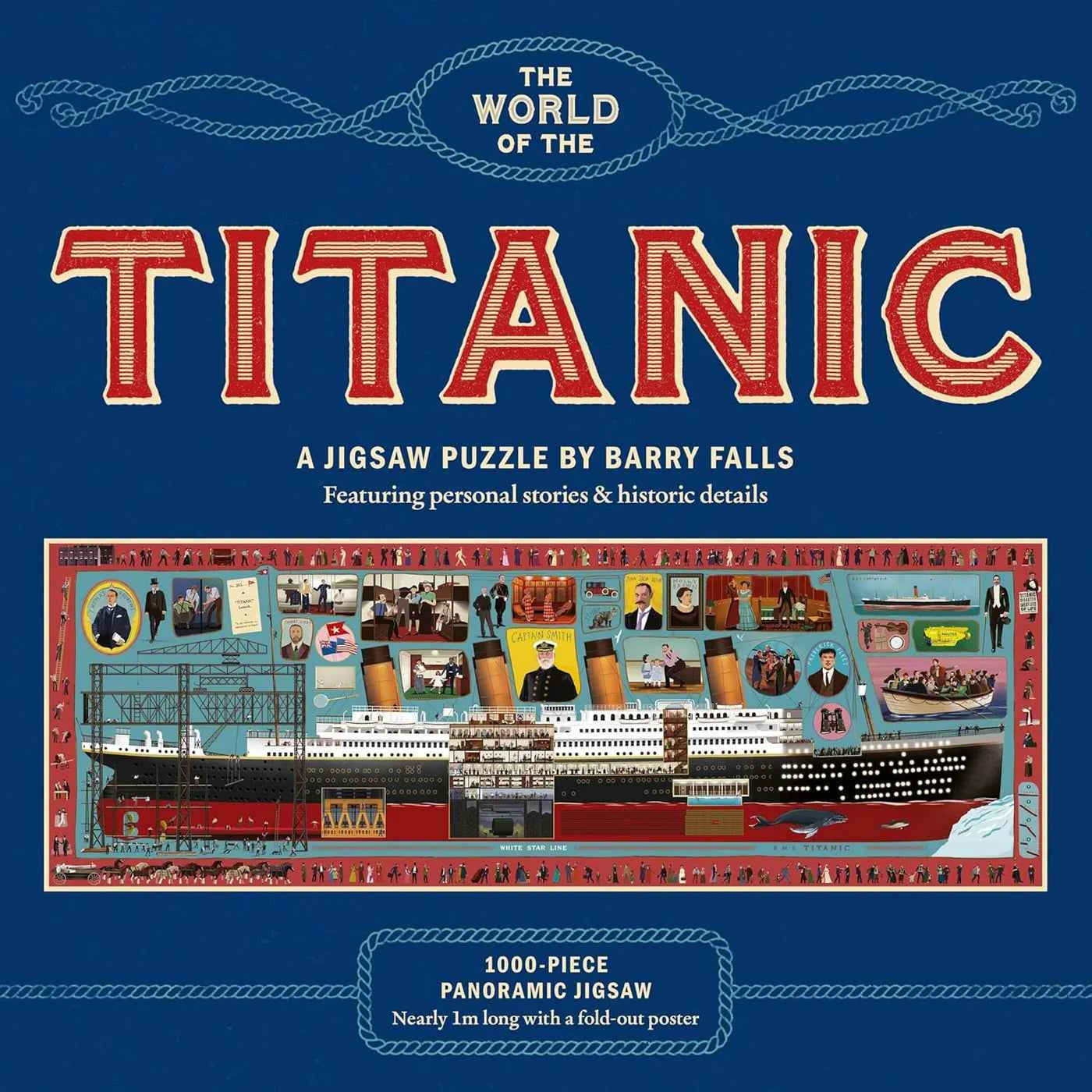New Mags | The World of the Titanic 1000-piece Jigsaw Puzzle