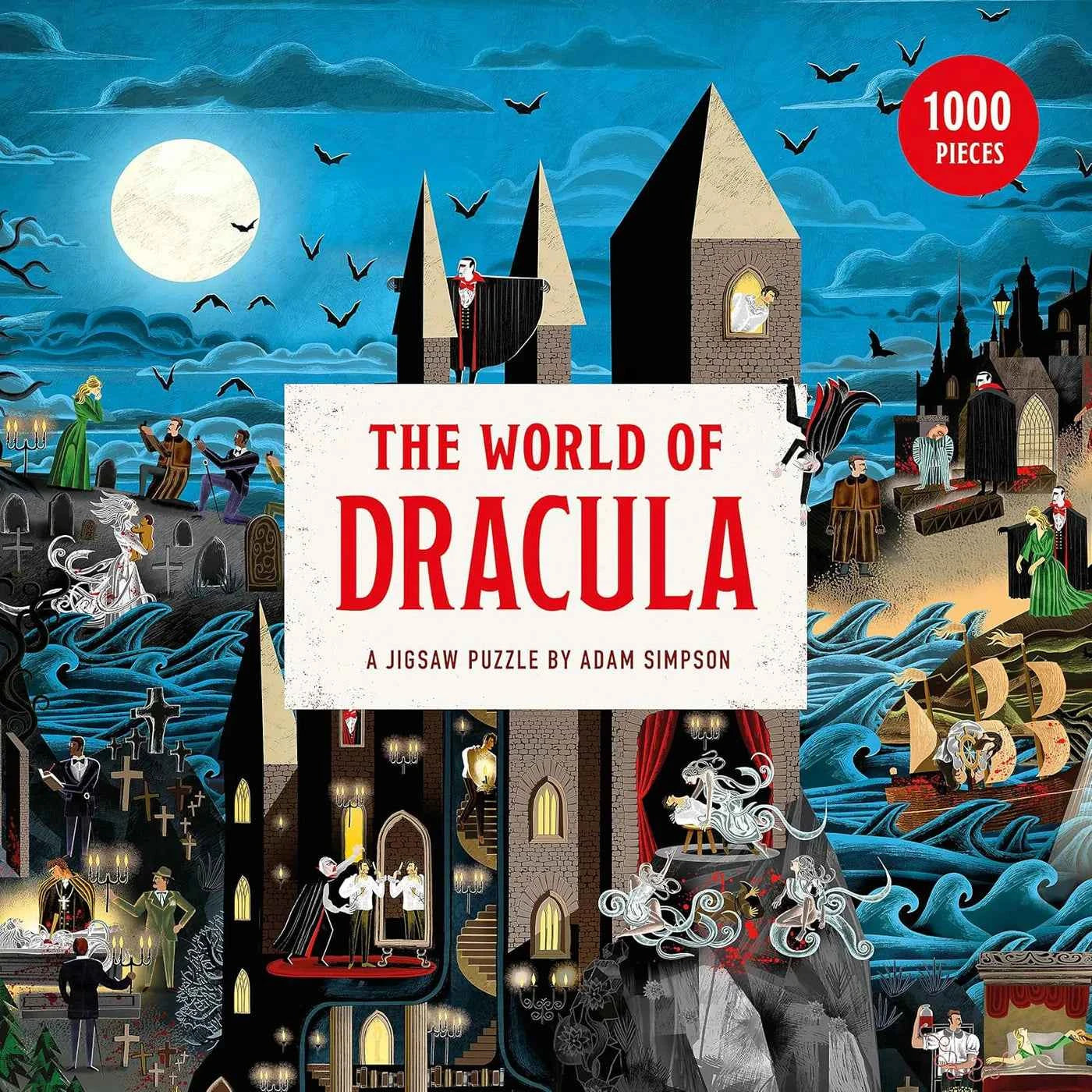 New Mags | Legpuzzel De Wereld Van Dracula 1000 Stukjes