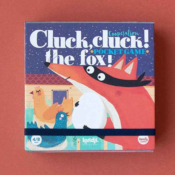 Londji Cluck Cluck! The Fox! pocket bordspel +4jr