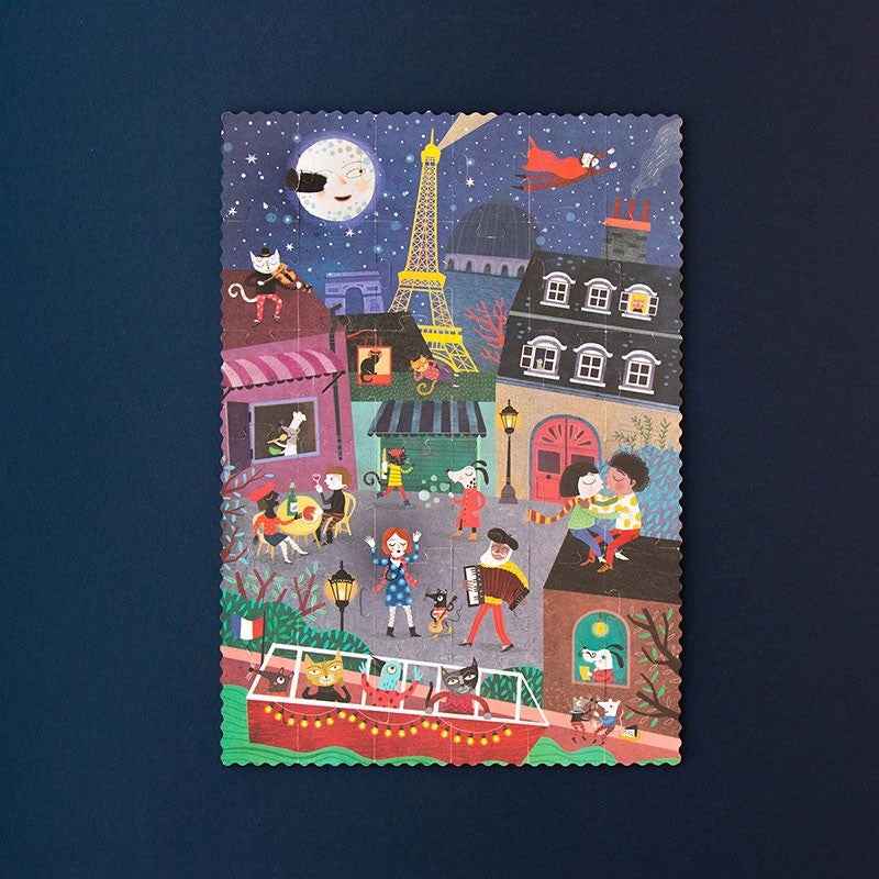 Londji | Reversible Puzzle Night and Day in Paris