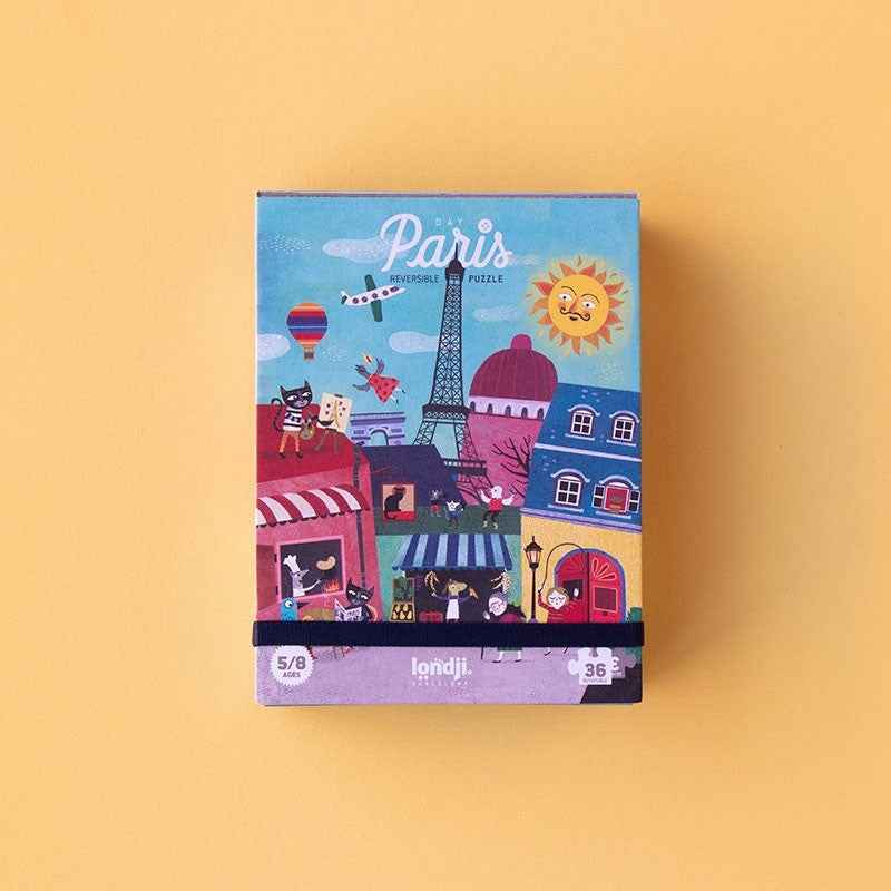 Londji | Reversible Puzzle Night and Day in Paris