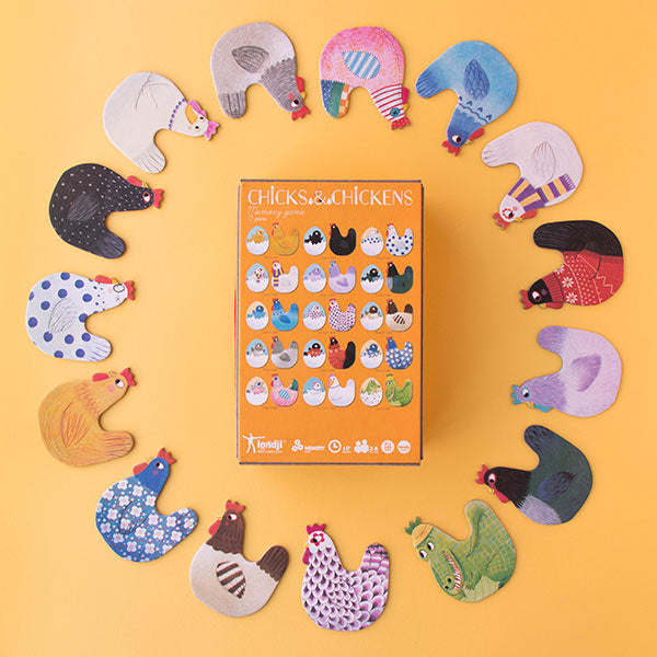 Londji | memo Chicks and Chickens - memory spel