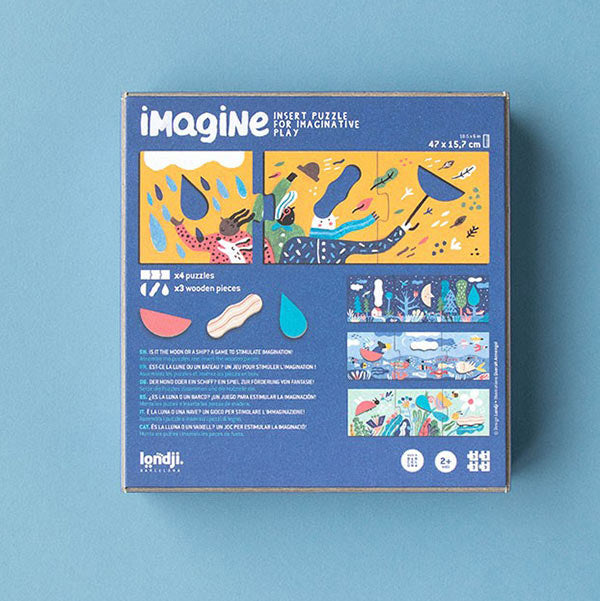 Londji | puzzel en spel Imagine +2jr