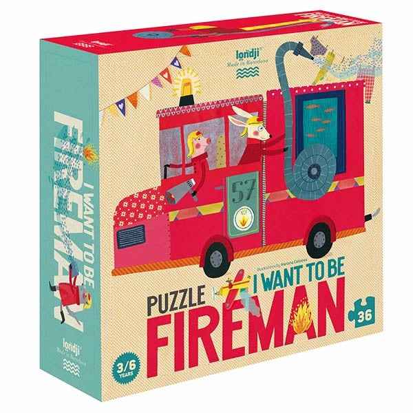 Londji puzzle I want to be a fireman 36st +3jr