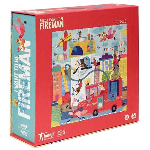 Londji puzzle I want to be a fireman 36st +3jr