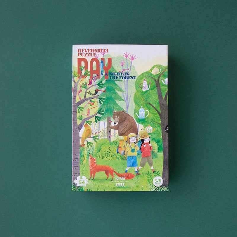 Londji | Puzzle - Day and Night in the Forest