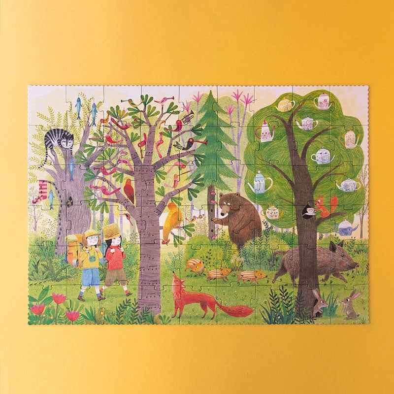 Londji | Puzzle - Day and Night in the Forest