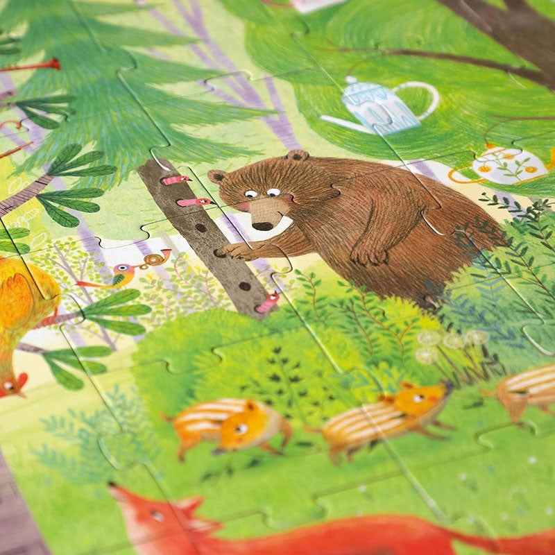 Londji | Puzzle - Day and Night in the Forest