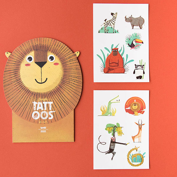 Londji | tattoos Jungle - kindertattoos