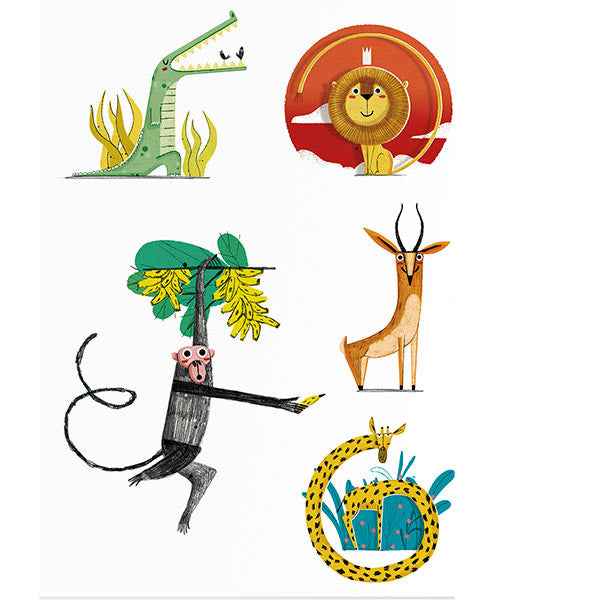 Londji Jungle tattoos - children's tattoos