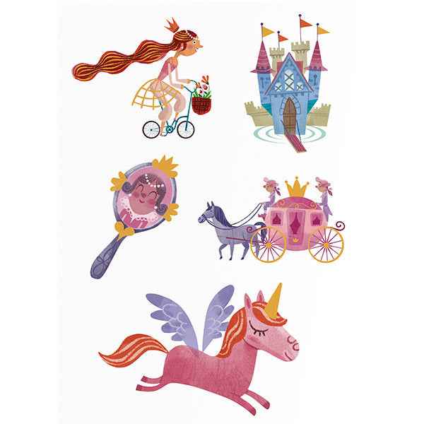 Londji tattoos Princess - kindertattoos