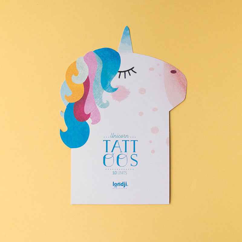Londji Unicorn Tattoos - Children's Tattoos
