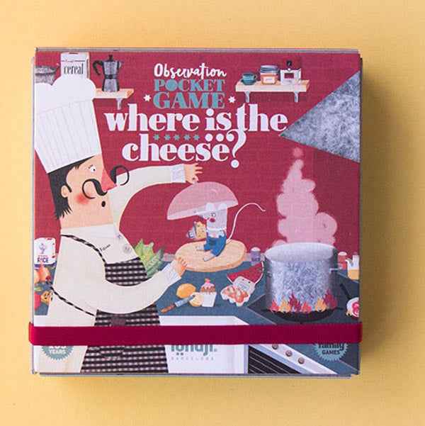 Londji Where is the cheese pocket memory spel +3jr