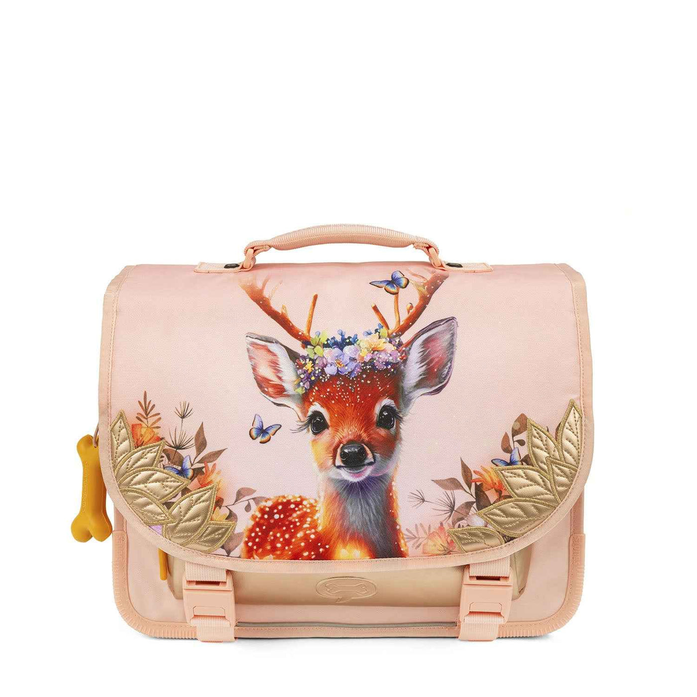 Stones and Bones | Lotus Book Tote - Fairy Fawn Blossom