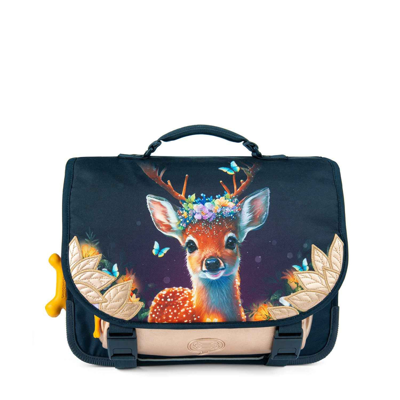 Stones and Bones | Boekentas Lotus - Fairy Fawn Navy