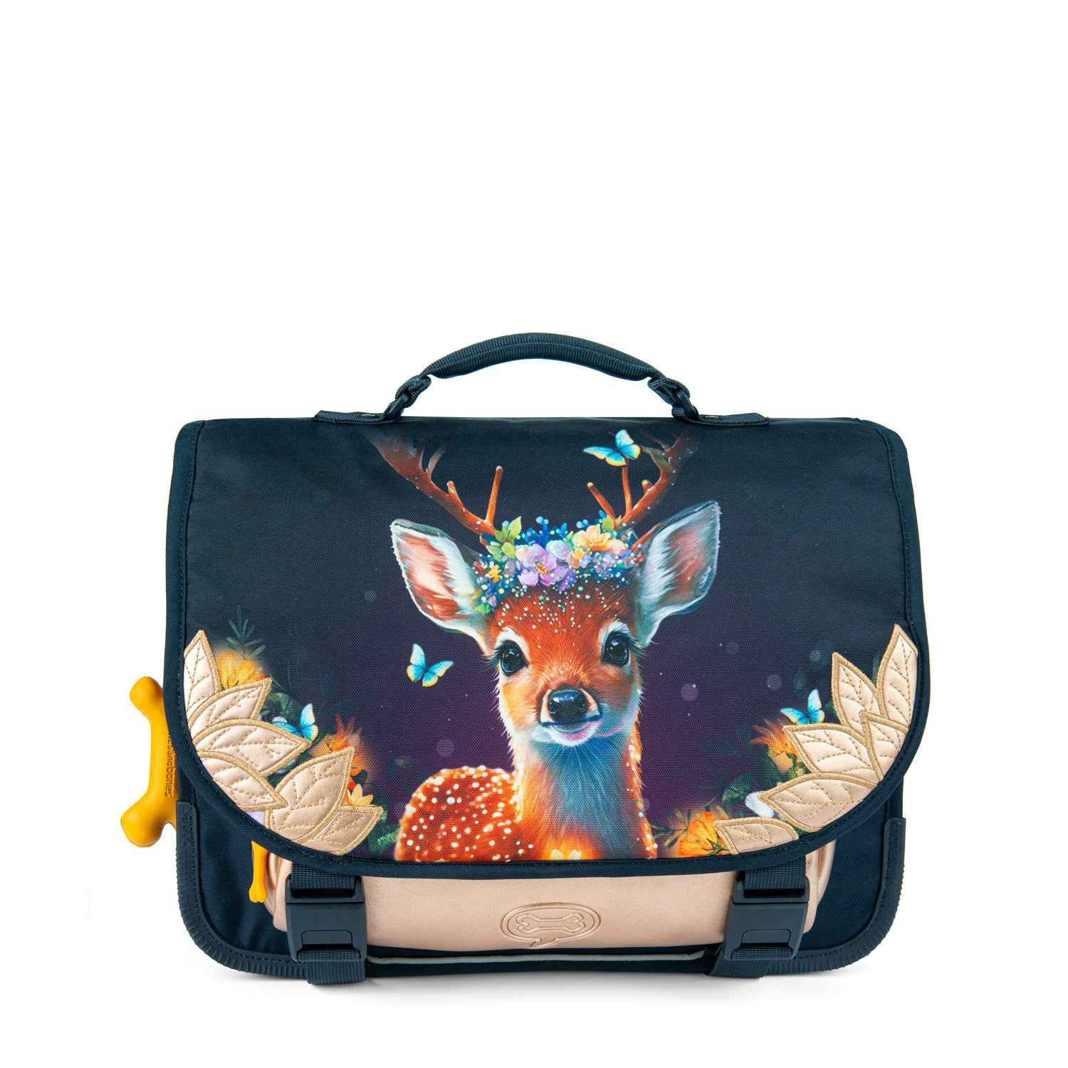 Stones and Bones | Boekentas Lotus - Fairy Fawn Navy