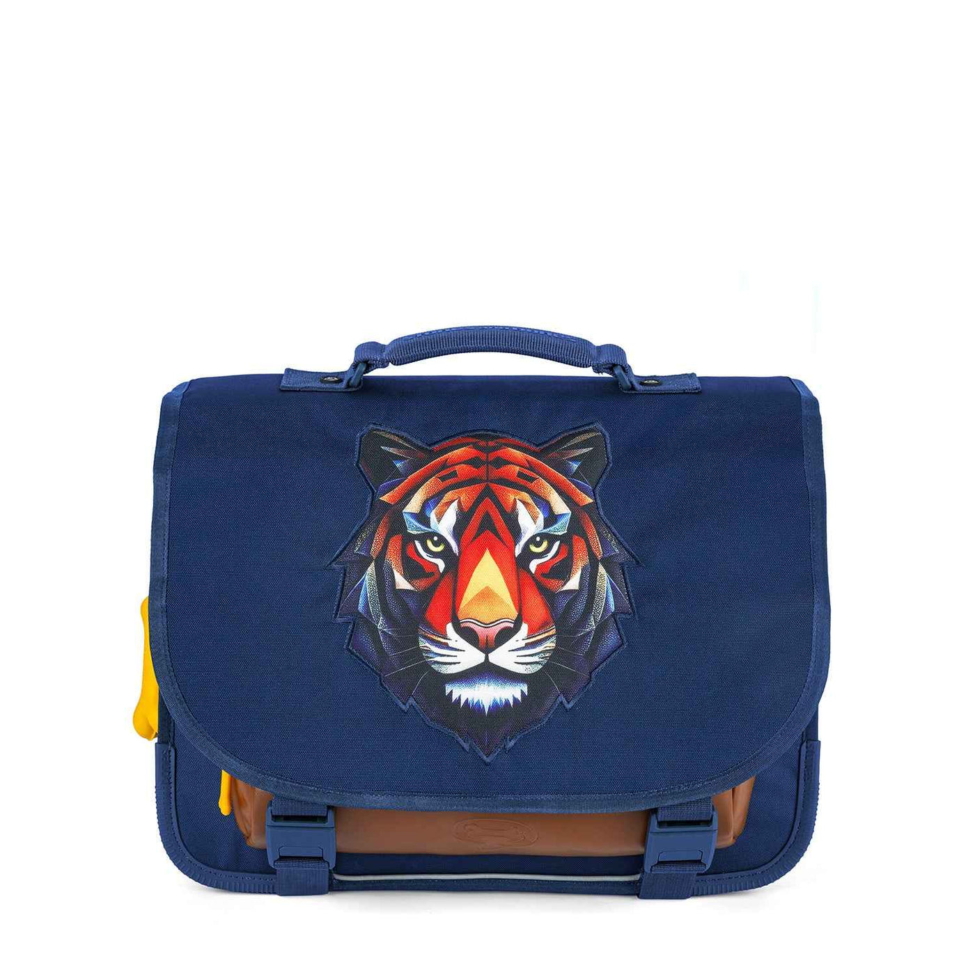 Stones and Bones | Lotus Book Bag - Tiger Facet Indigo
