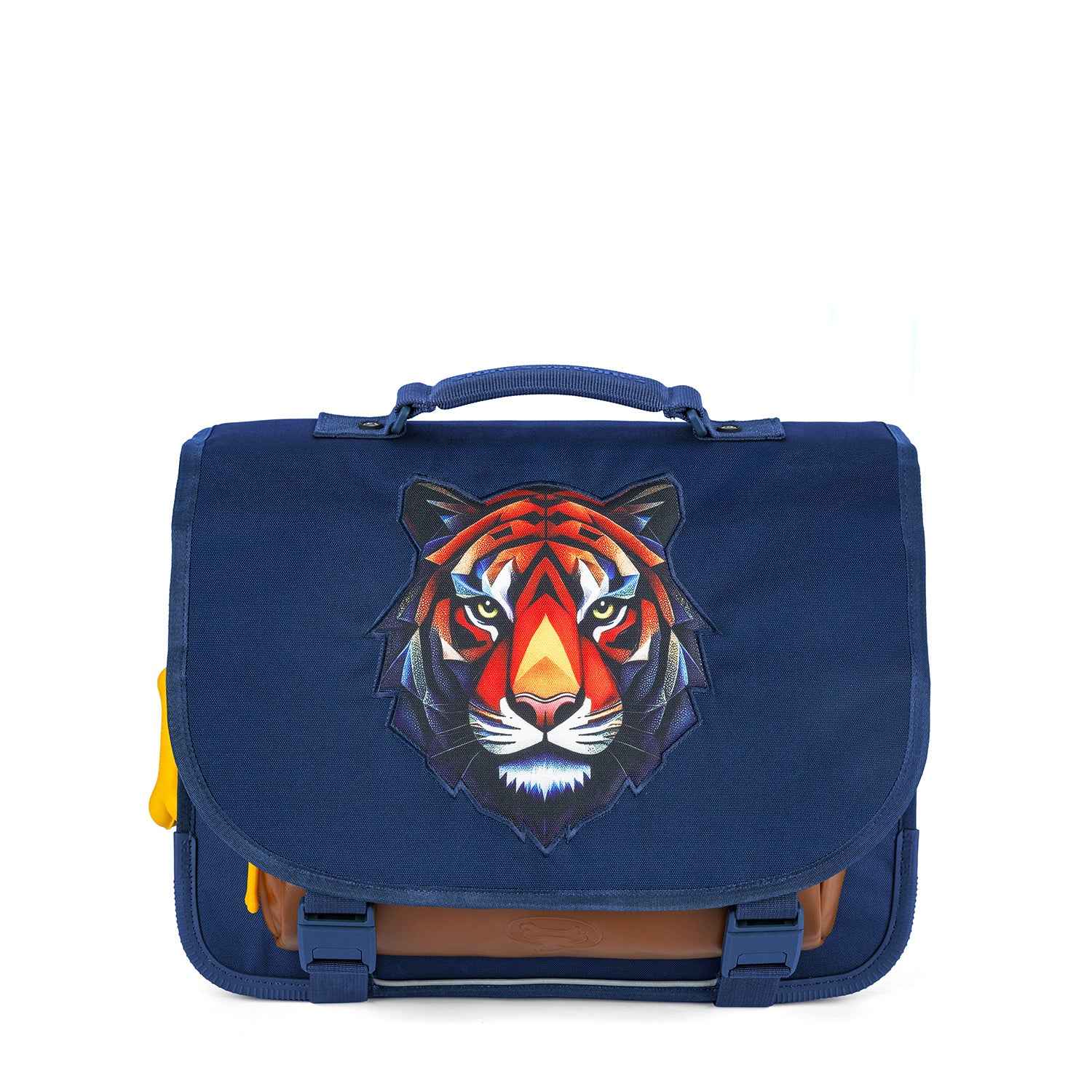 Stones and Bones | Lotus Book Bag - Tiger Facet Indigo