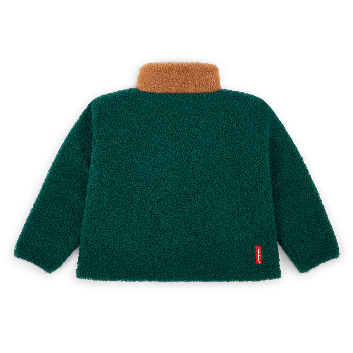 Hello Hossy | papa fleecevest duck blue