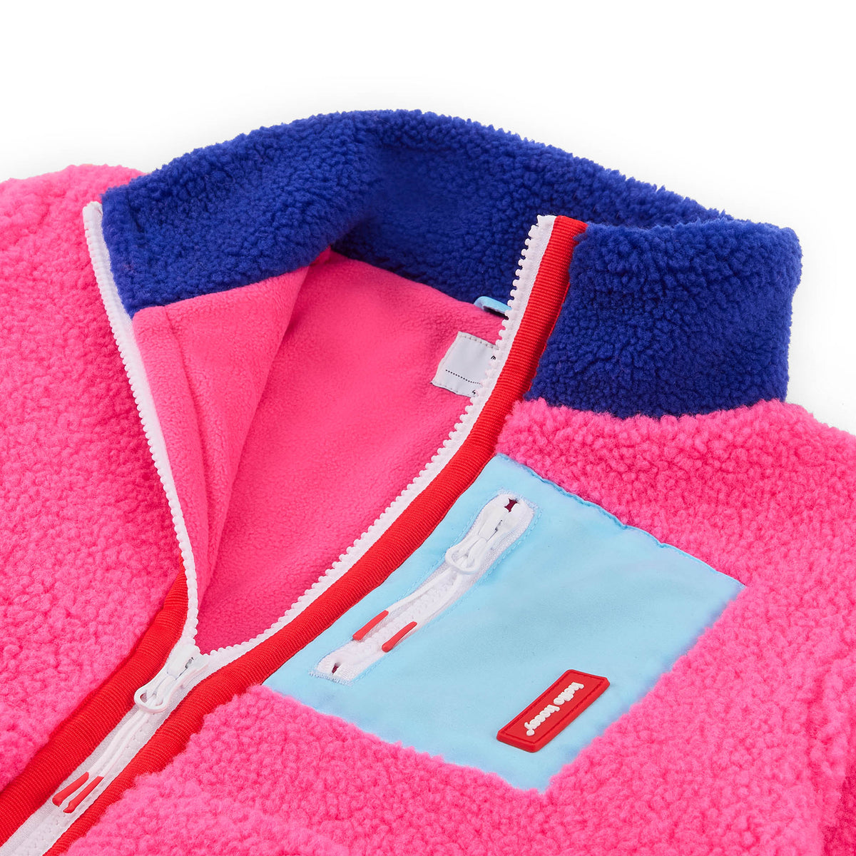 Hello Hossy | mama fleecevest fuchsia