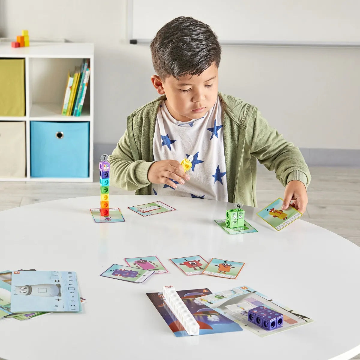 Learning Resources | MathLink Cubes Numberblocks 1-10 Activiteitenset
