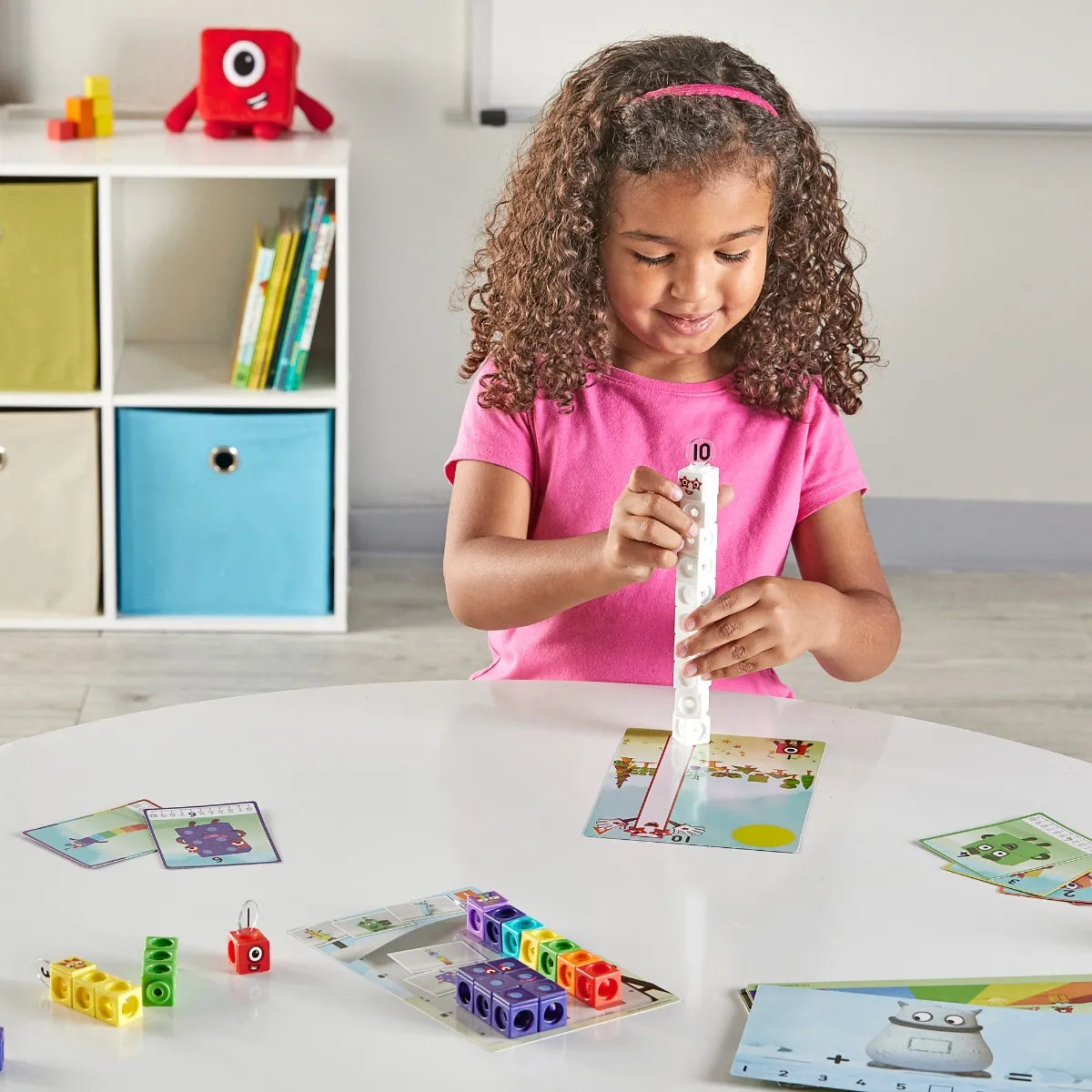 Learning Resources | MathLink Cubes Numberblocks 1-10 Activiteitenset