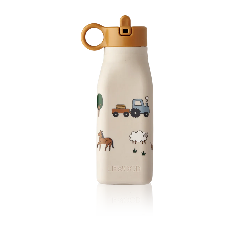 Liewood | Warren Drinkfles Farm / Sandy 350ml