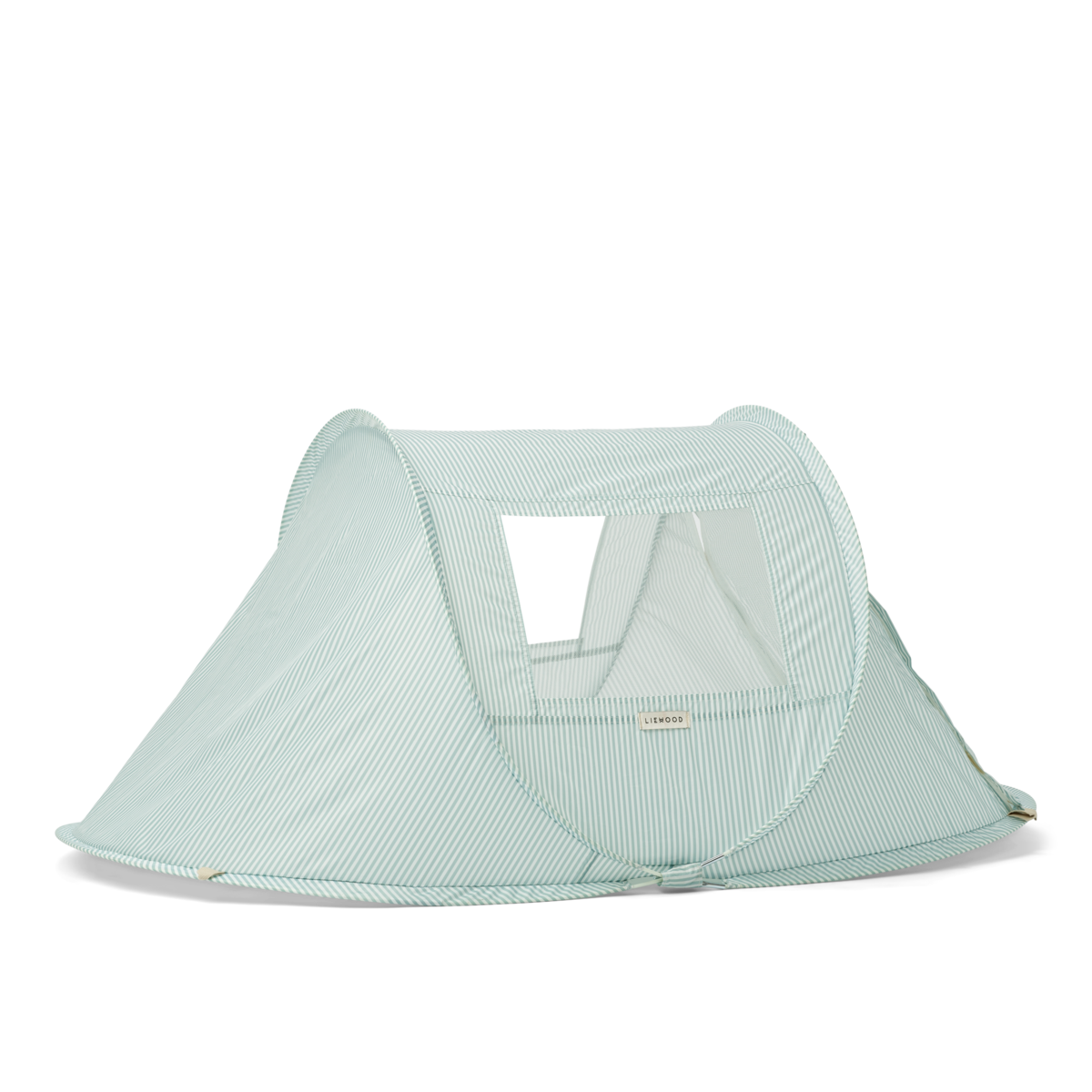 Liewood bjork Tent Bedrukt Stripe ice Blue/ Creme De La Creme