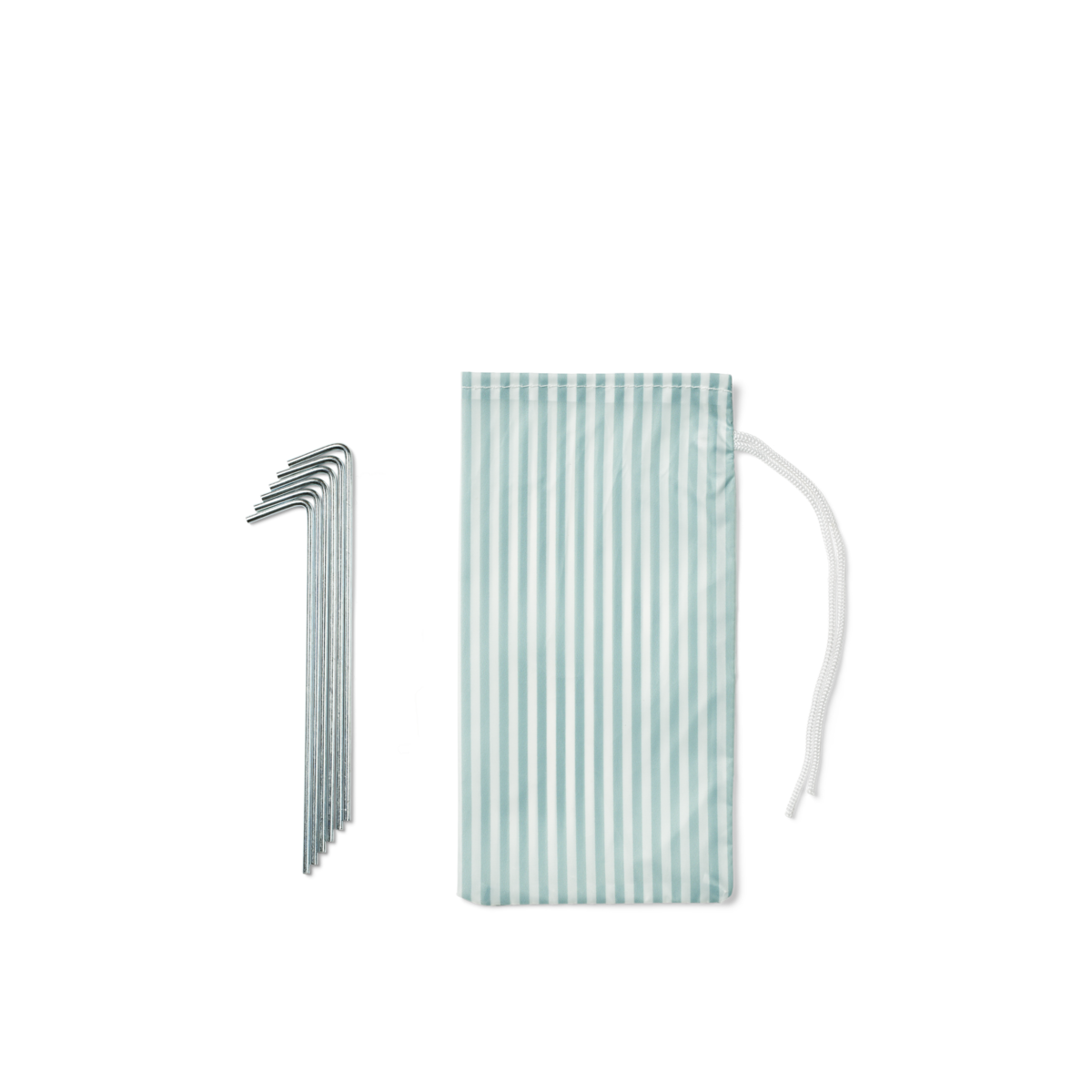Liewood bjork Tent Bedrukt Stripe ice Blue/ Creme De La Creme