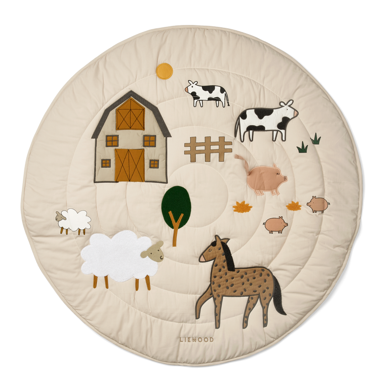 Liewood Gitta Activity Blanket - Colour Farm/Sandy