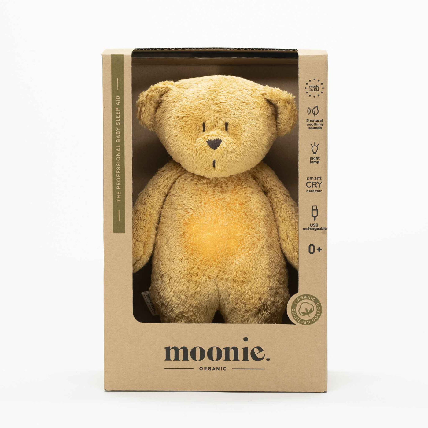 Moonie 2.0 | Honey - Biologische Beer Met Lamp
